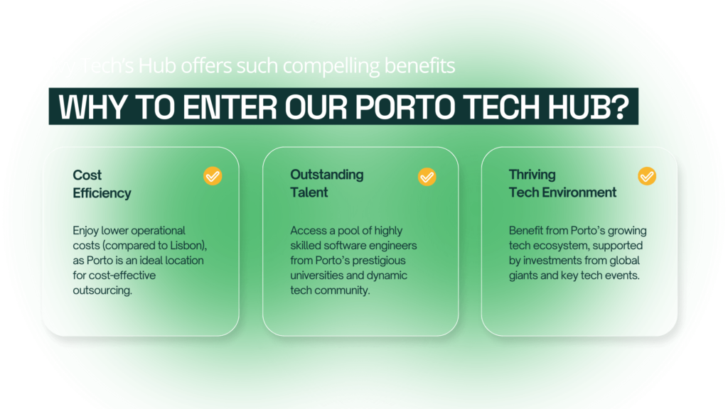 Why to Enter Our Porto Tech Hub?