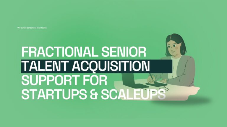 Fractional recruitment support for startups